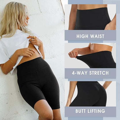 4 Pack Biker Shorts