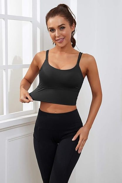 Womens Longline Sports Bra