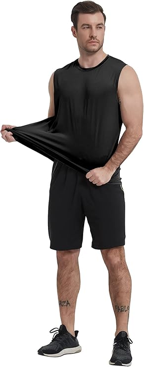 Men's 3 Pack Workout Tank Tops Gym