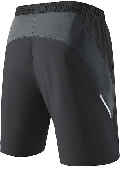 Running or Gym Training Short with Zipper Pockets