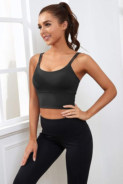 Womens Longline Sports Bra