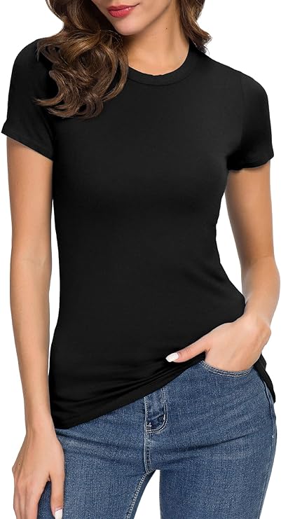Slim Fitted Short Sleeve T-Shirt
