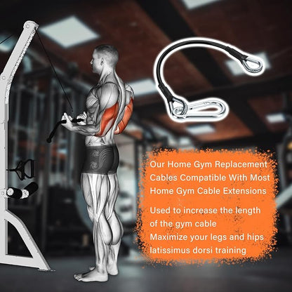Gym Cable Extension Compatible