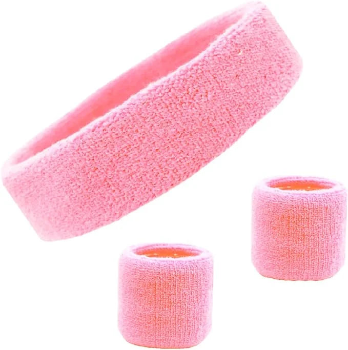 HEADBAND WRISTBAND SET